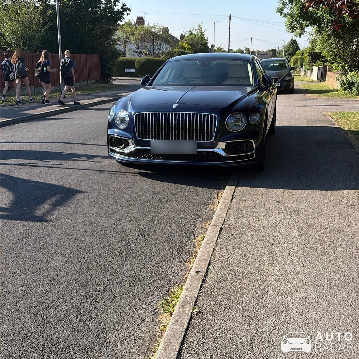 Bentley Flying Spur Hybrid spotted in Leeds