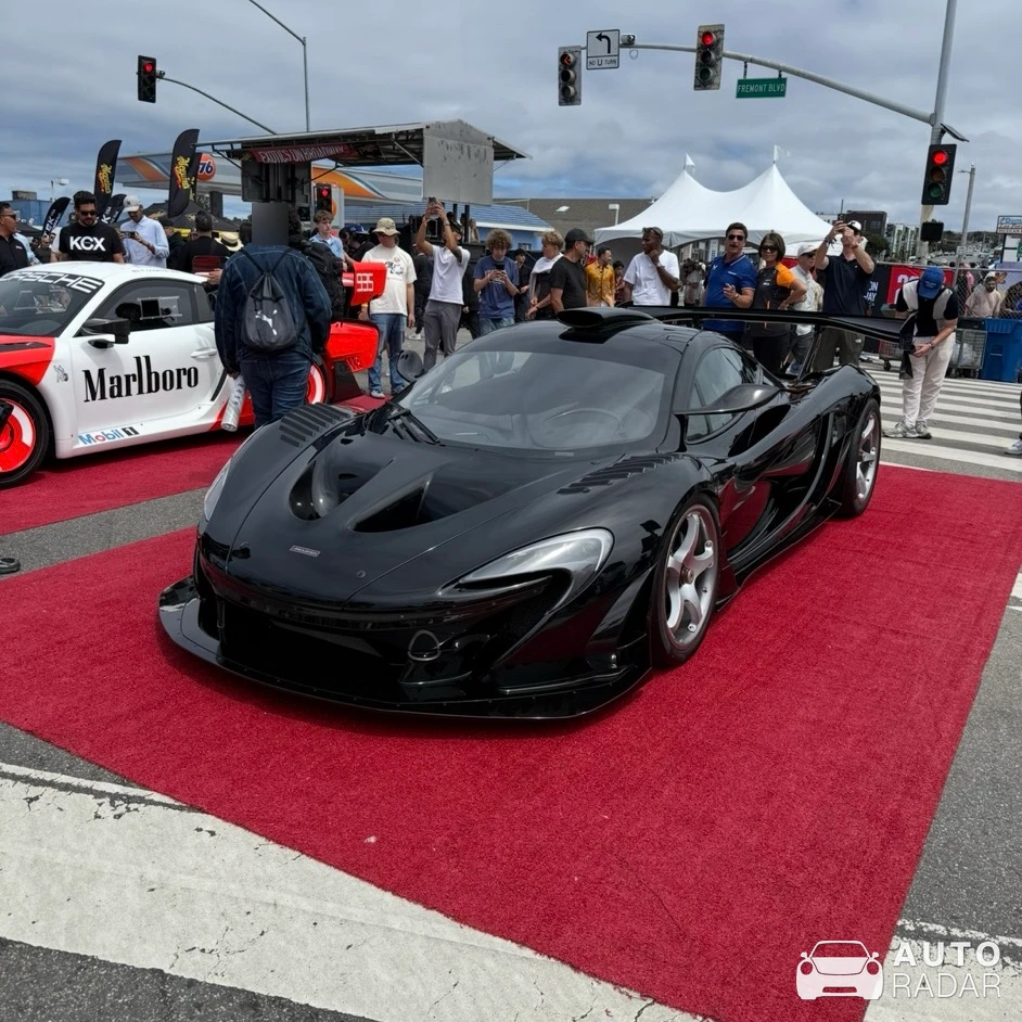McLaren P1 HDK spotted in Monterey