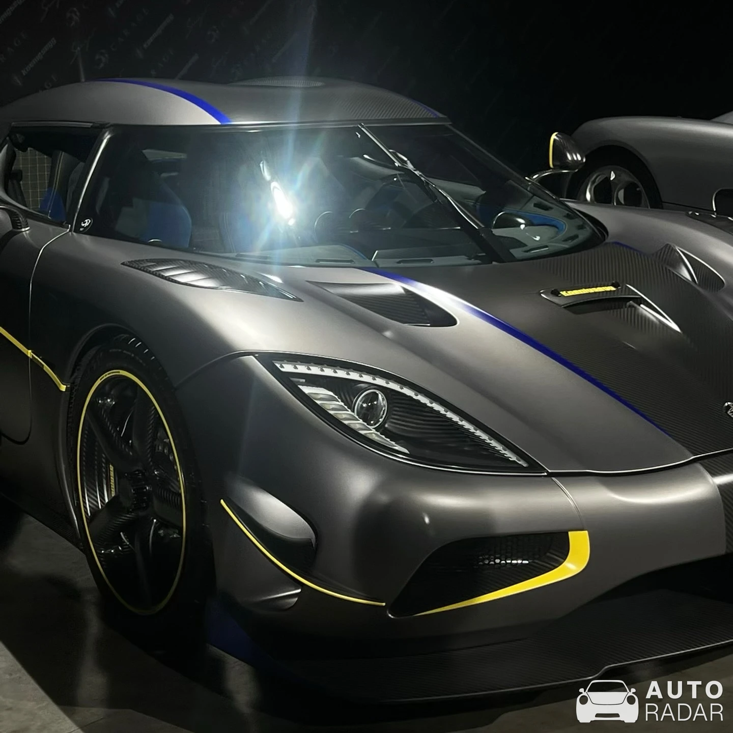 Koenigsegg Agera RS Prototype spotted in Zürich