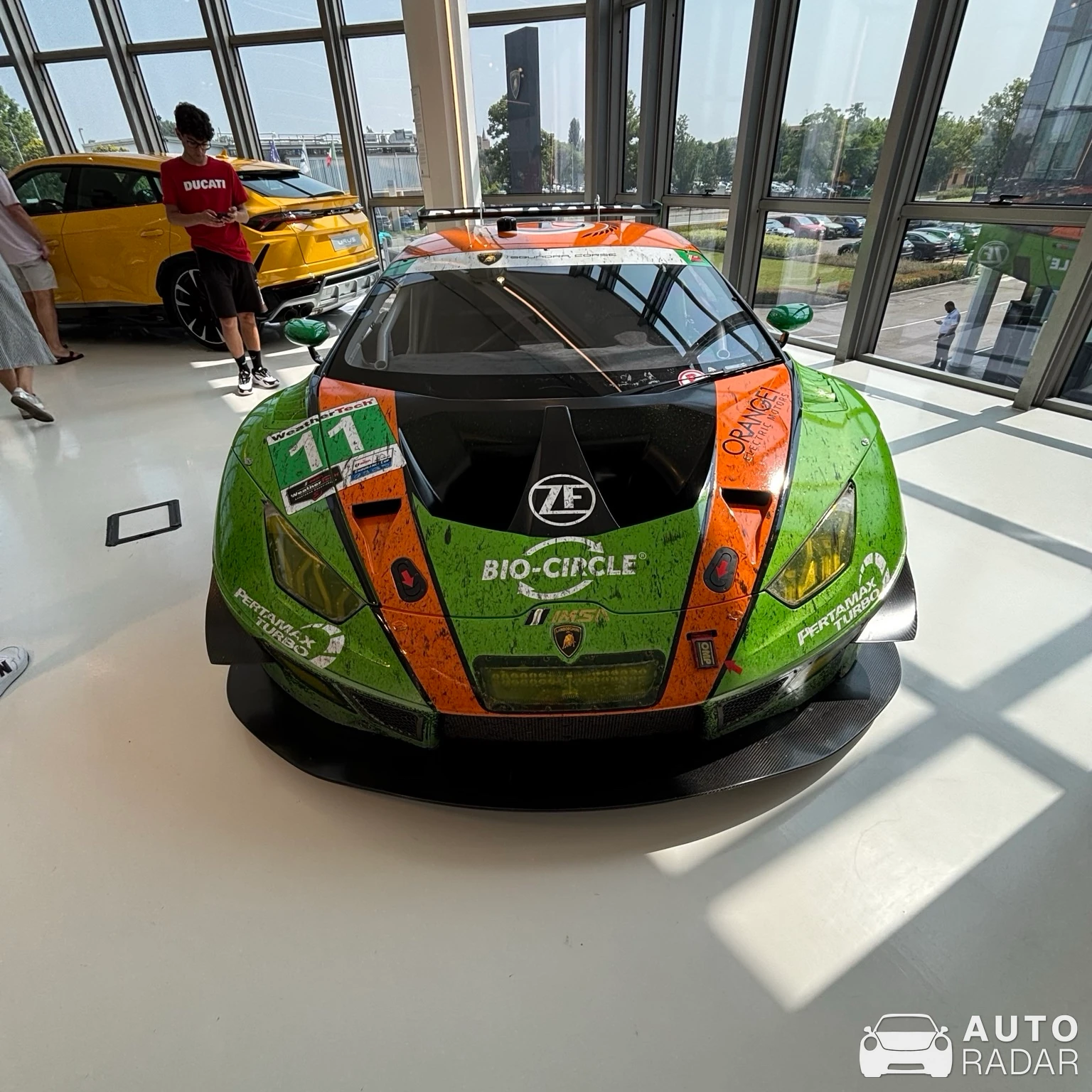 Lamborghini Huracán GT3 spotted in Sant'Agata Bolognese