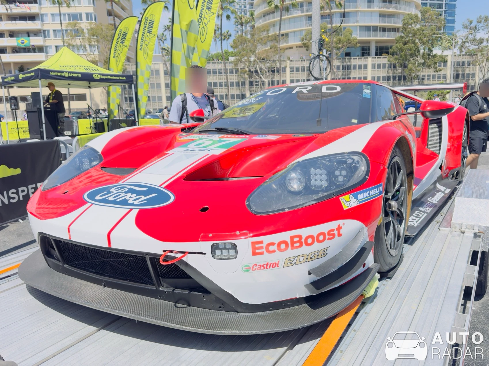Ford GT LM GTE-Pro spotted in Long Beach