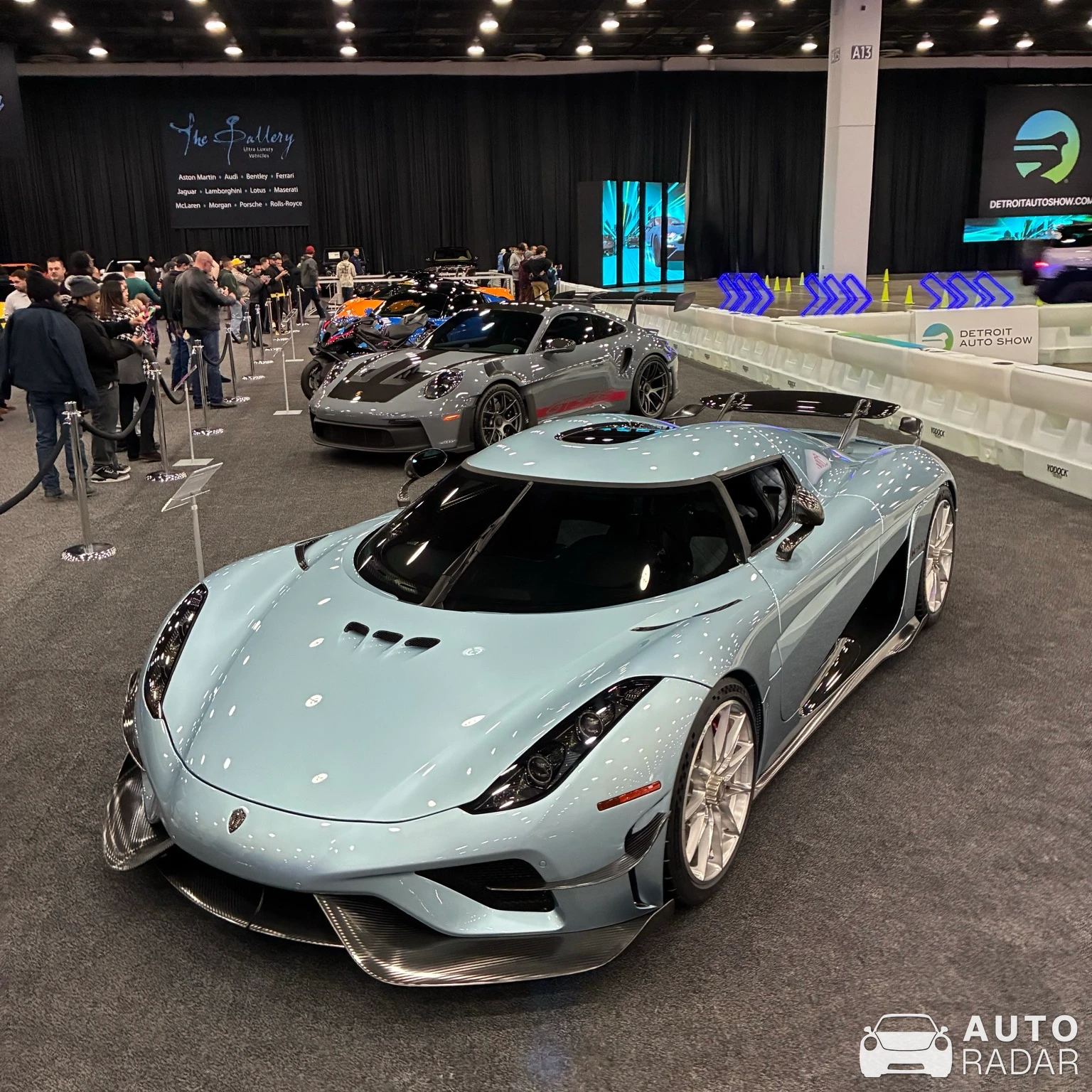 Koenigsegg Regera spotted in Detroit, United States