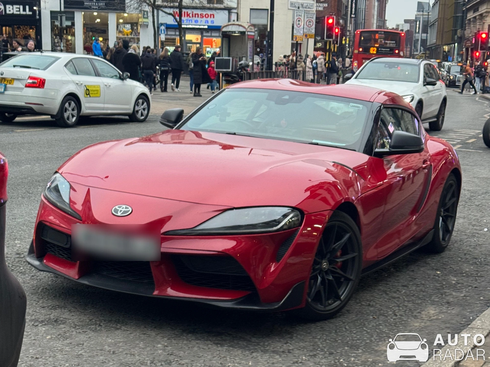 Toyota Supra A90 spotted in Merseyside, United Kingdom