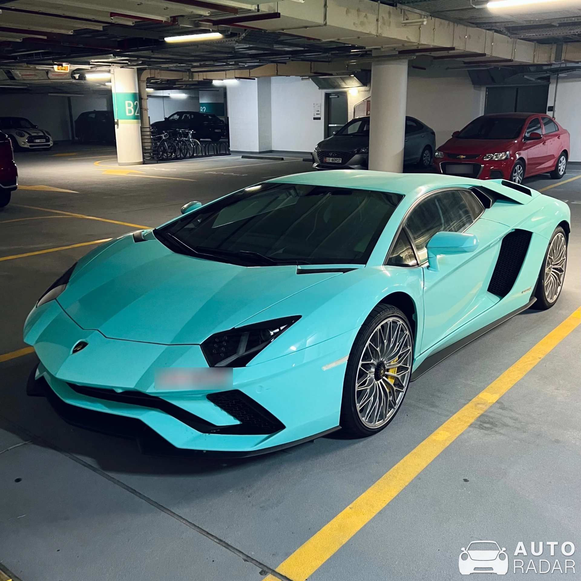 Lamborghini Aventador S LP740-4 spotted in Abu Dhabi, United Arab Emirates