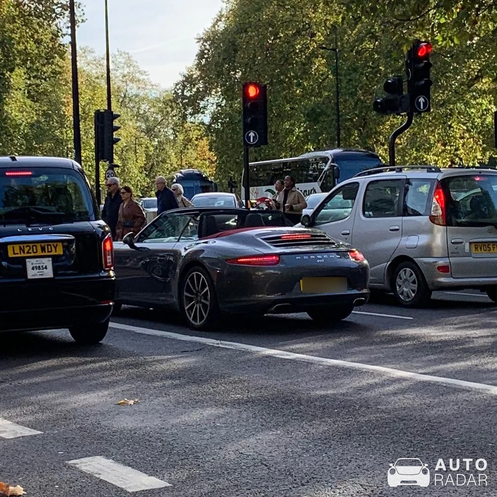Porsche 991 Carrera Cabriolet MkI spotted in Greater London, United Kingdom