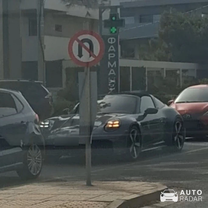 Porsche 992 Targa 4 MkI spotted in Glyfada