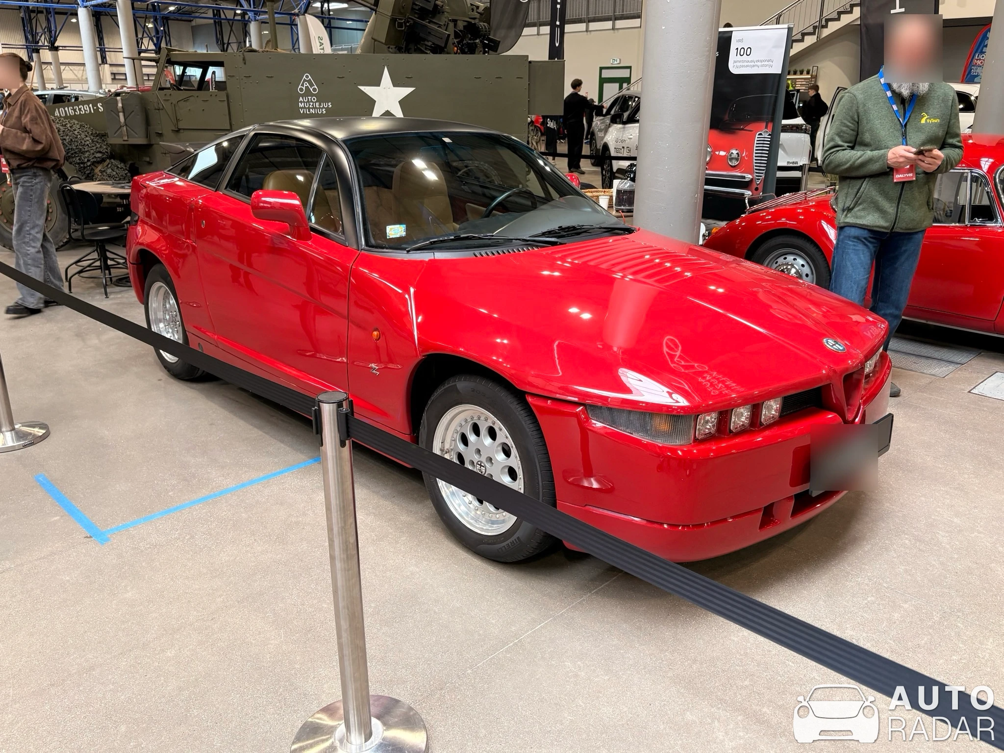 Alfa Romeo RZ spotted in Vilnius