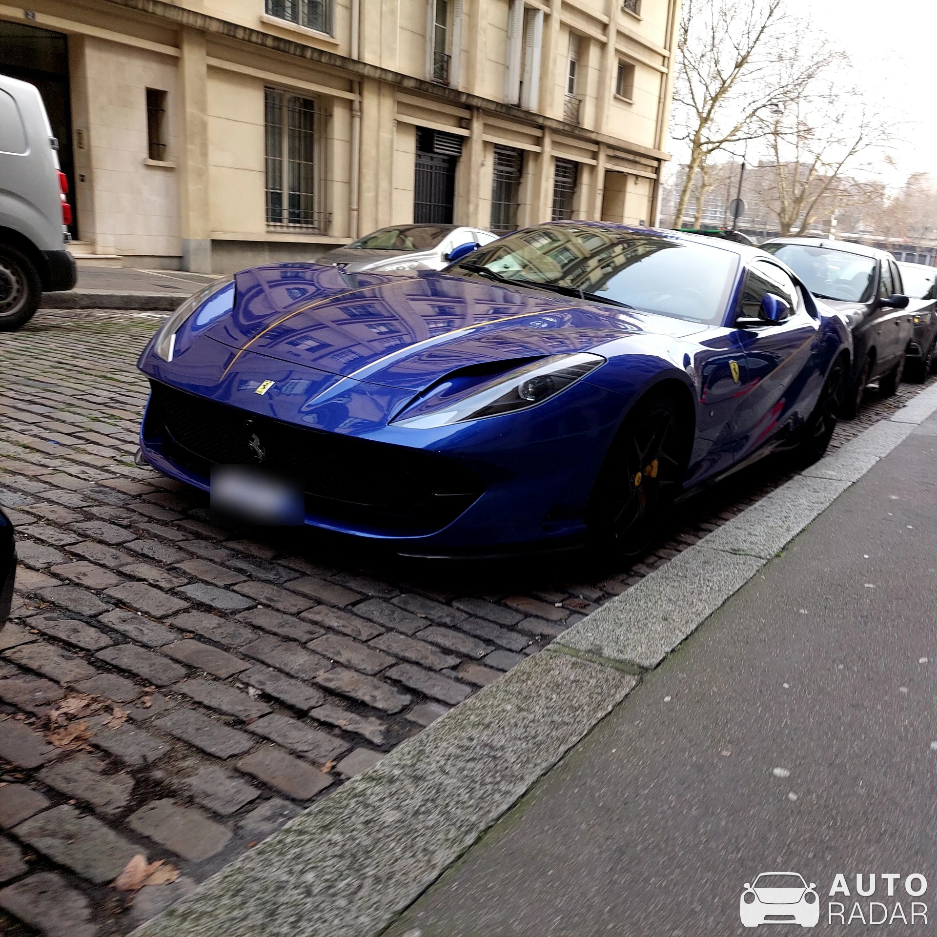 Ferrari 812 GTS spotted in Paris, France