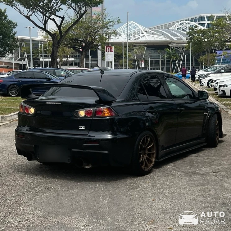 Mitsubishi Lancer Evolution X GSR FQ-360 spotted in Singapore