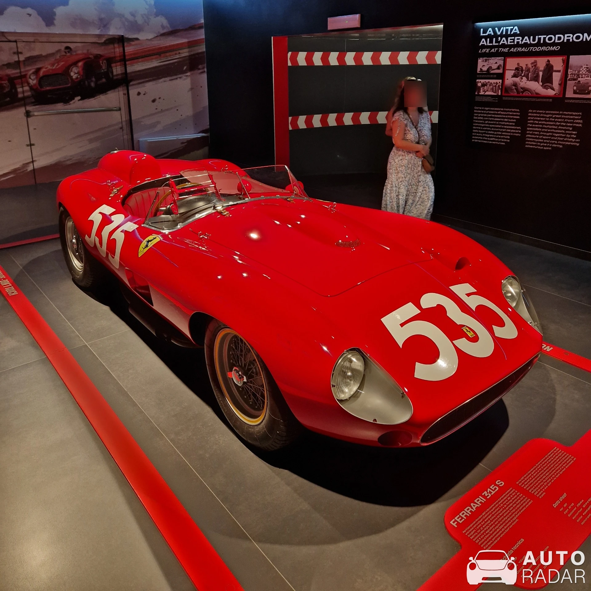 Ferrari 315 S spotted in Maranello