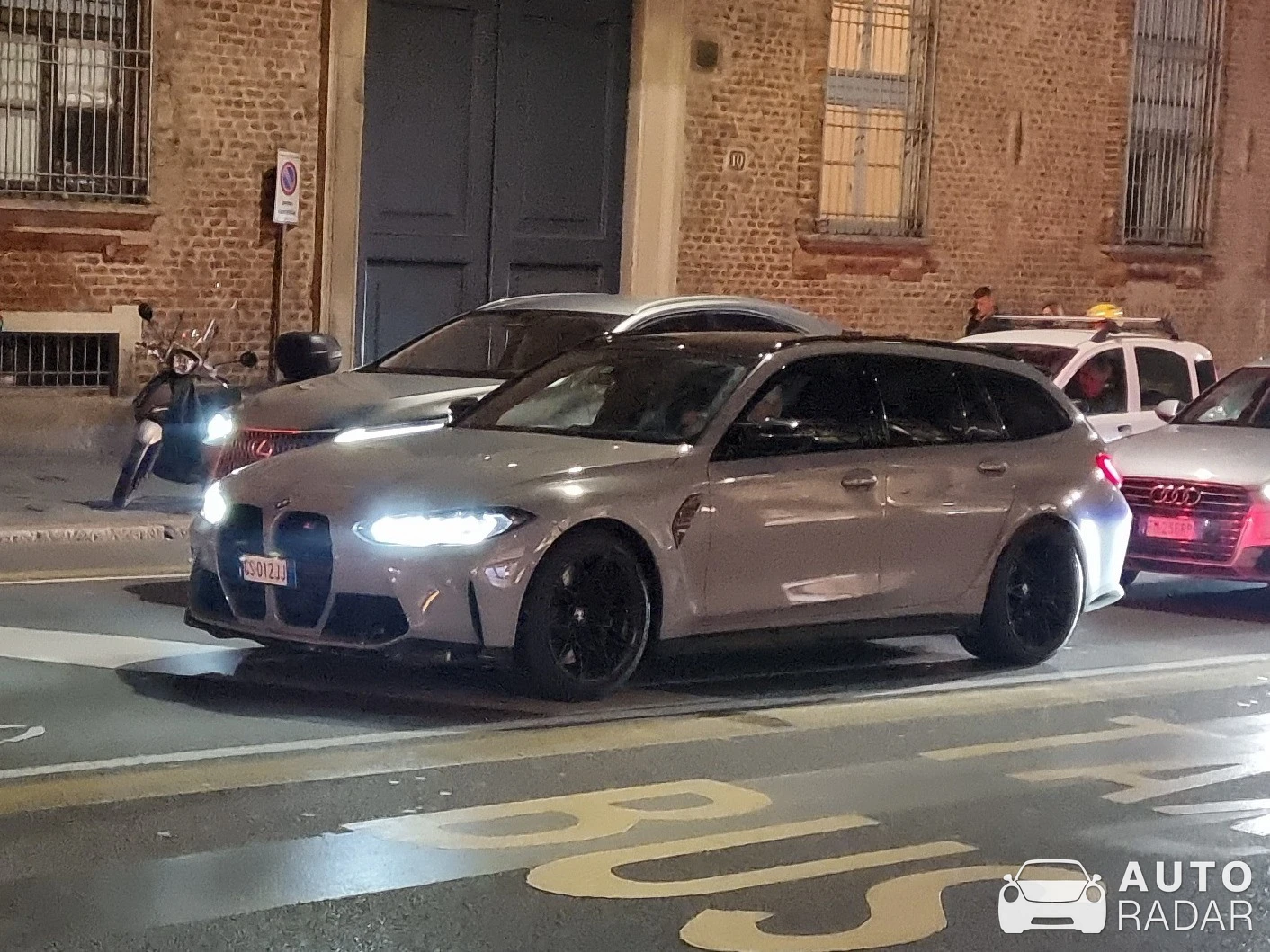 BMW M3 G81 Touring Competition spotted in Milano, Italia