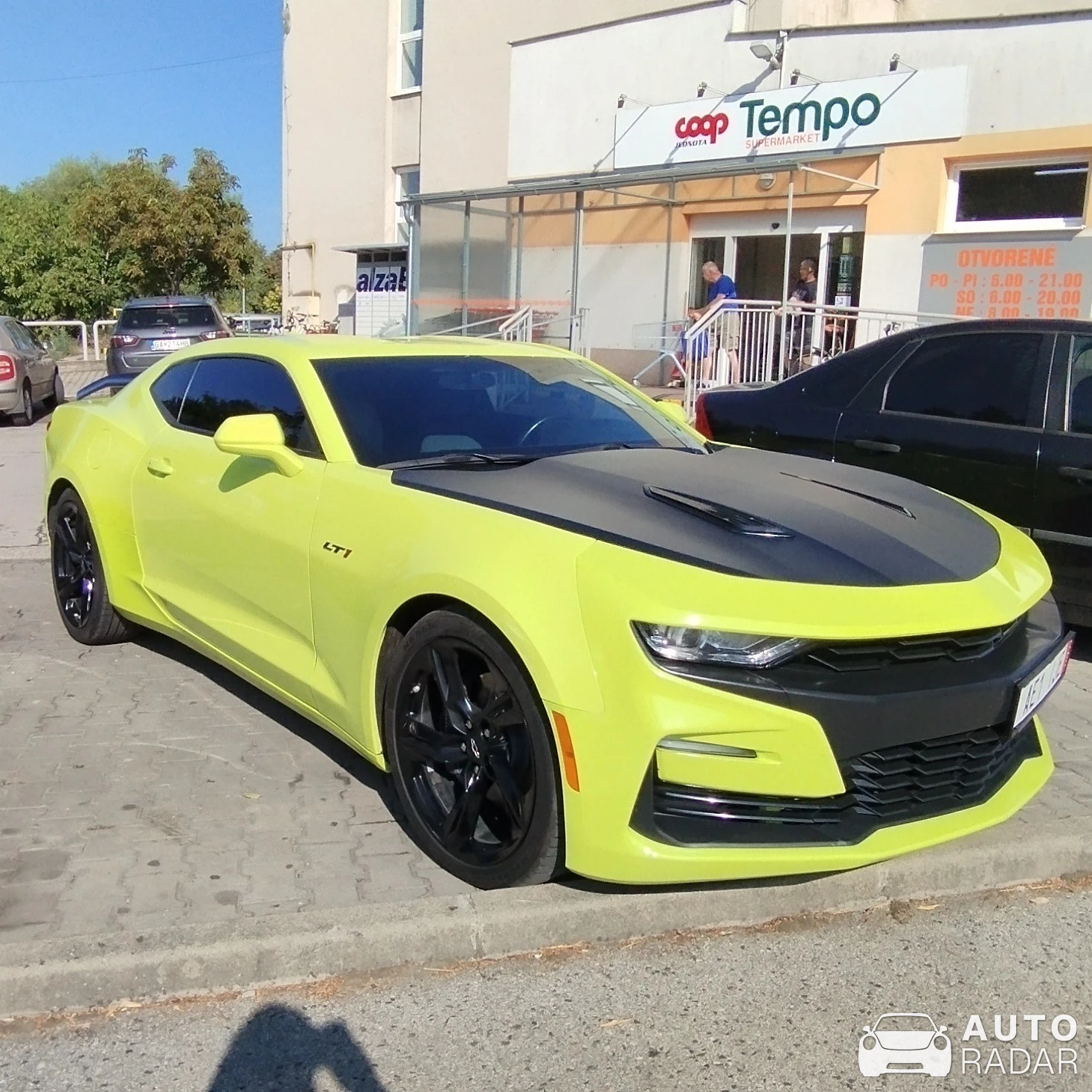 Chevrolet Camaro SS spotted in Veľké Úľany, Slovakia