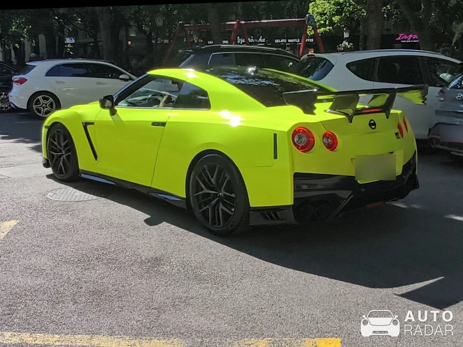 Nissan GT-R R35 Super GT spotted in Bratislava