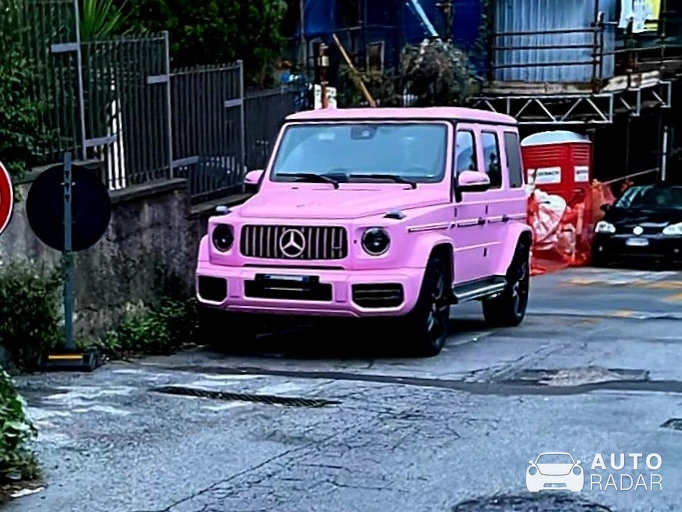 Mercedes-Benz G 63 AMG IMSA spotted in Genova