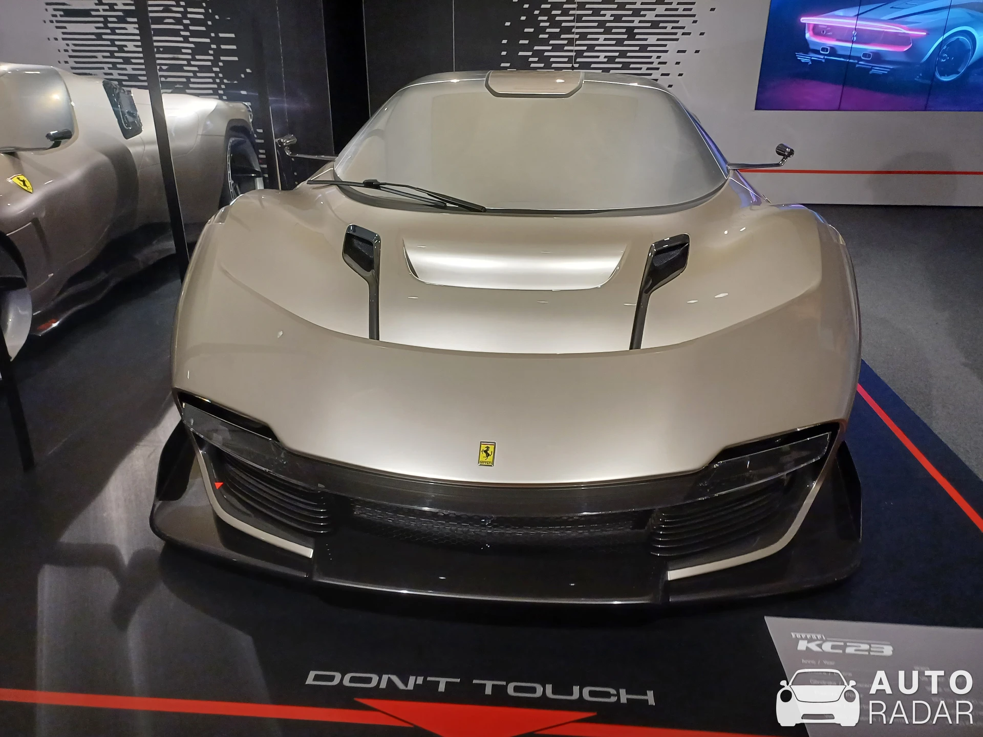 Ferrari KC23 spotted in Modena