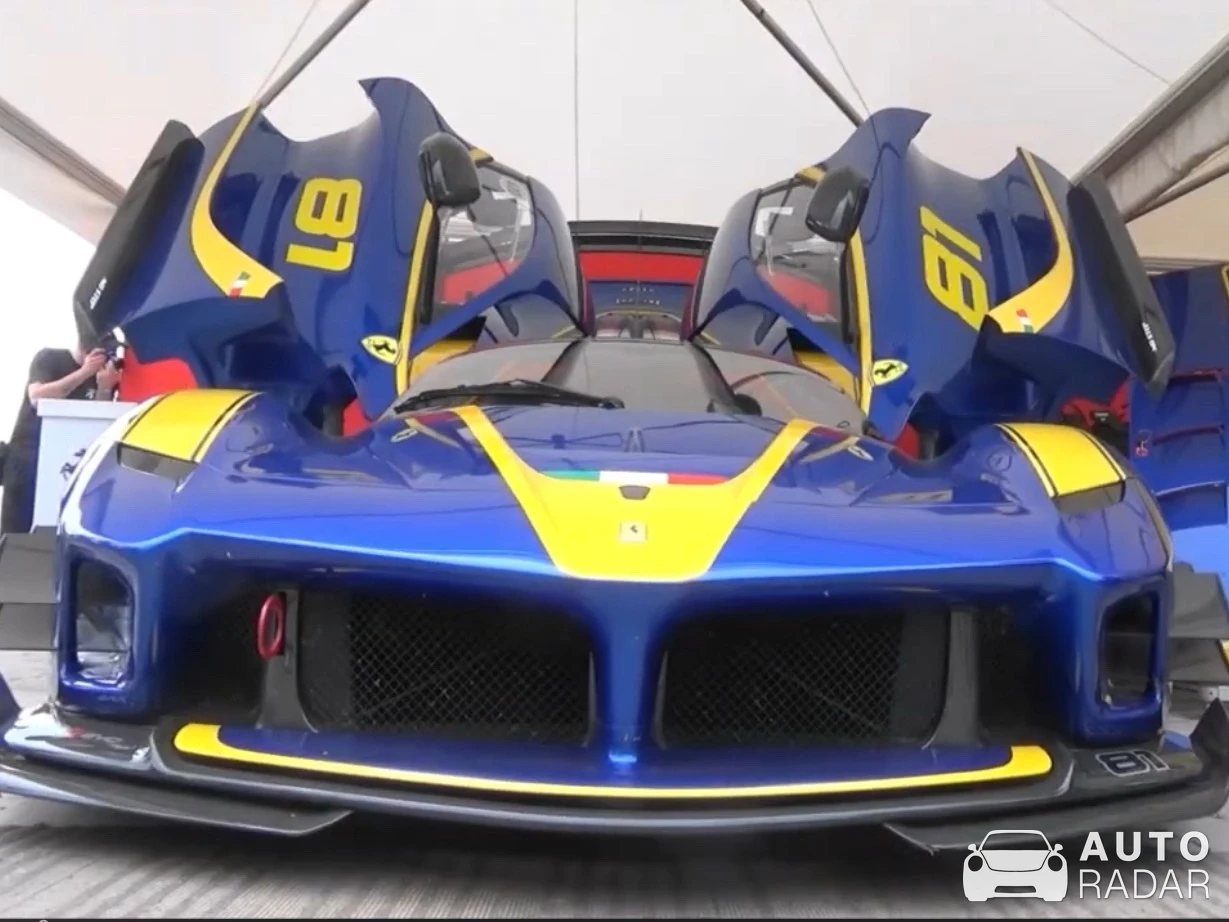 Ferrari FXX spotted in Chichester