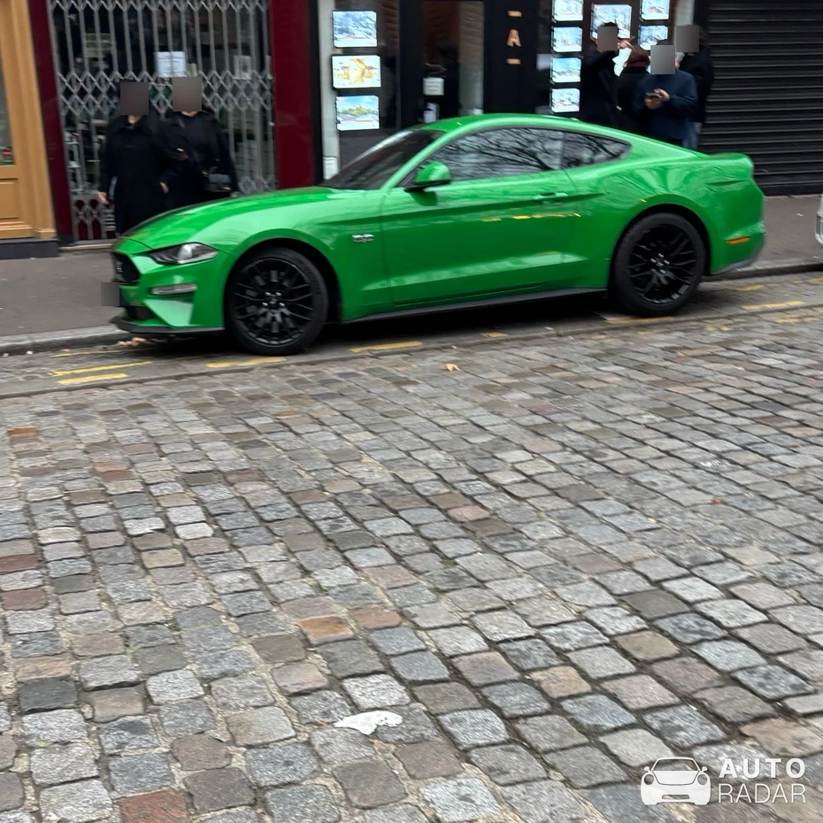 Ford Mustang GT S550 spotted in Paris, France