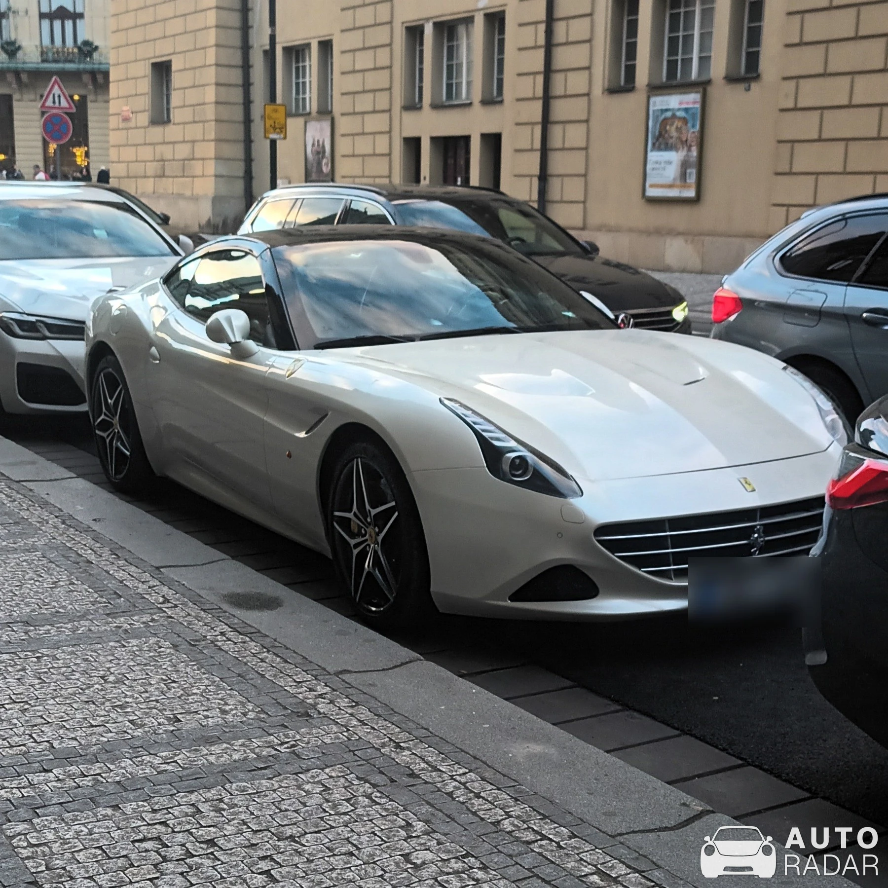 Ferrari California spotted in Praha 1, Česko