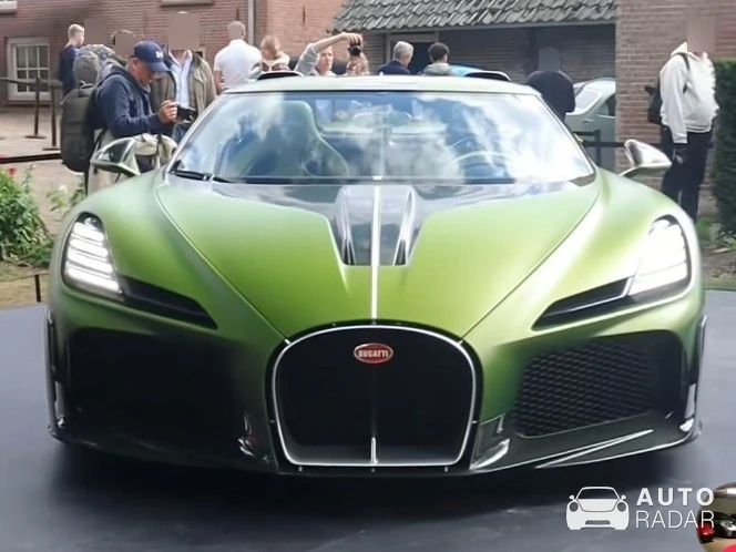 Bugatti Brouillard spotted