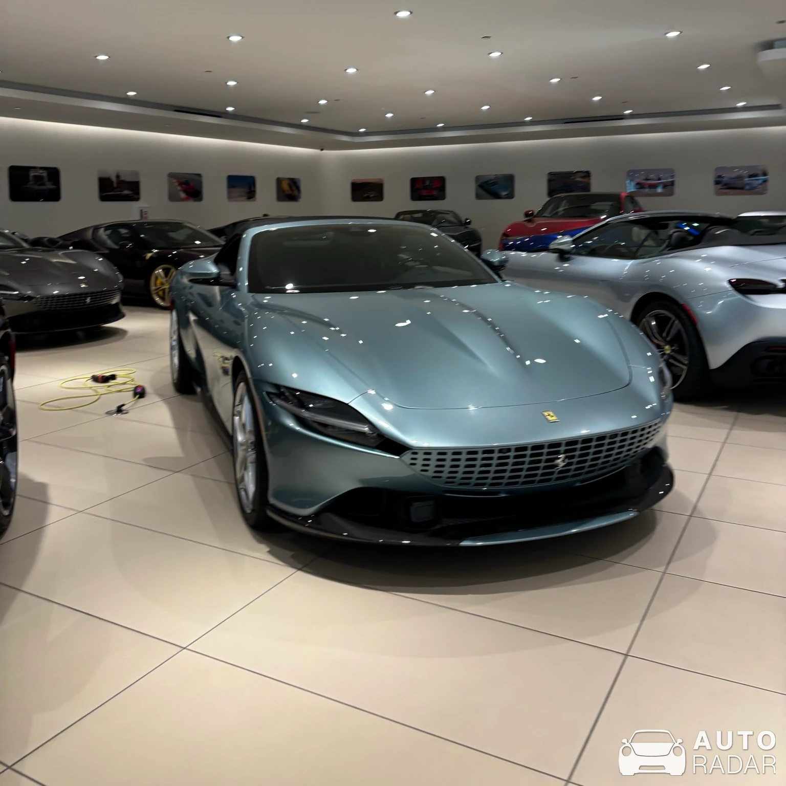 Ferrari Roma Spider spotted in Torrance, United States