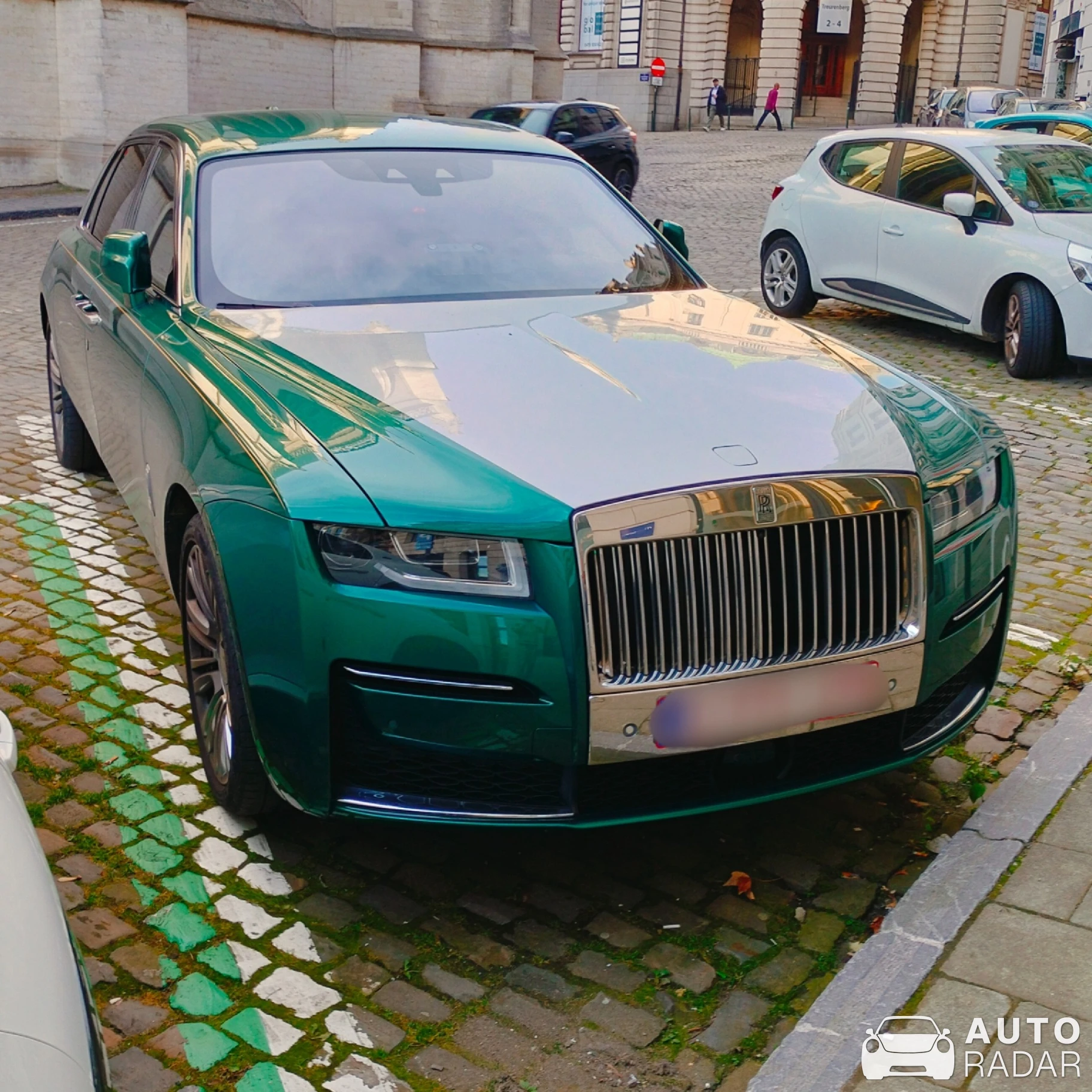 Rolls-Royce Ghost spotted in Bruxelles, Belgium