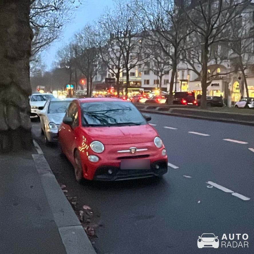 Abarth 595 spotted in Berlin, Deutschland