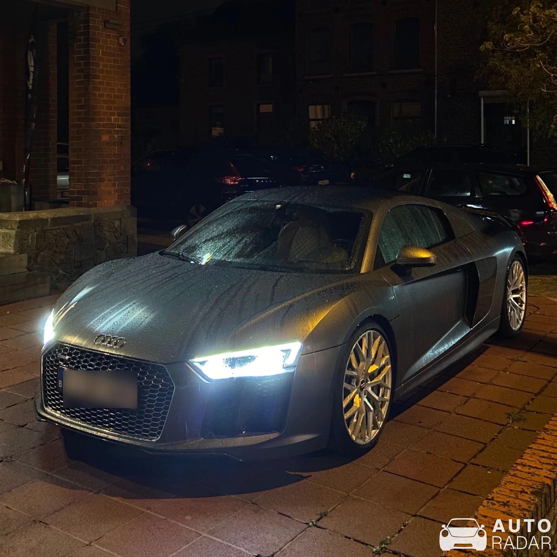 Audi R8 V10 spotted in Charleroi, Belgium