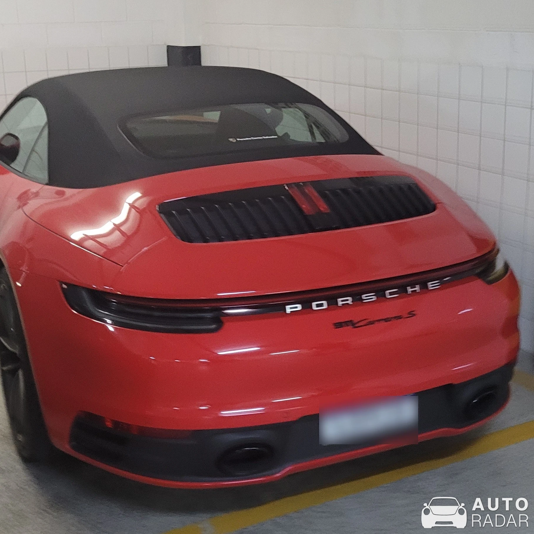 Porsche 992 Carrera S MkI spotted in Paralela, Brazil