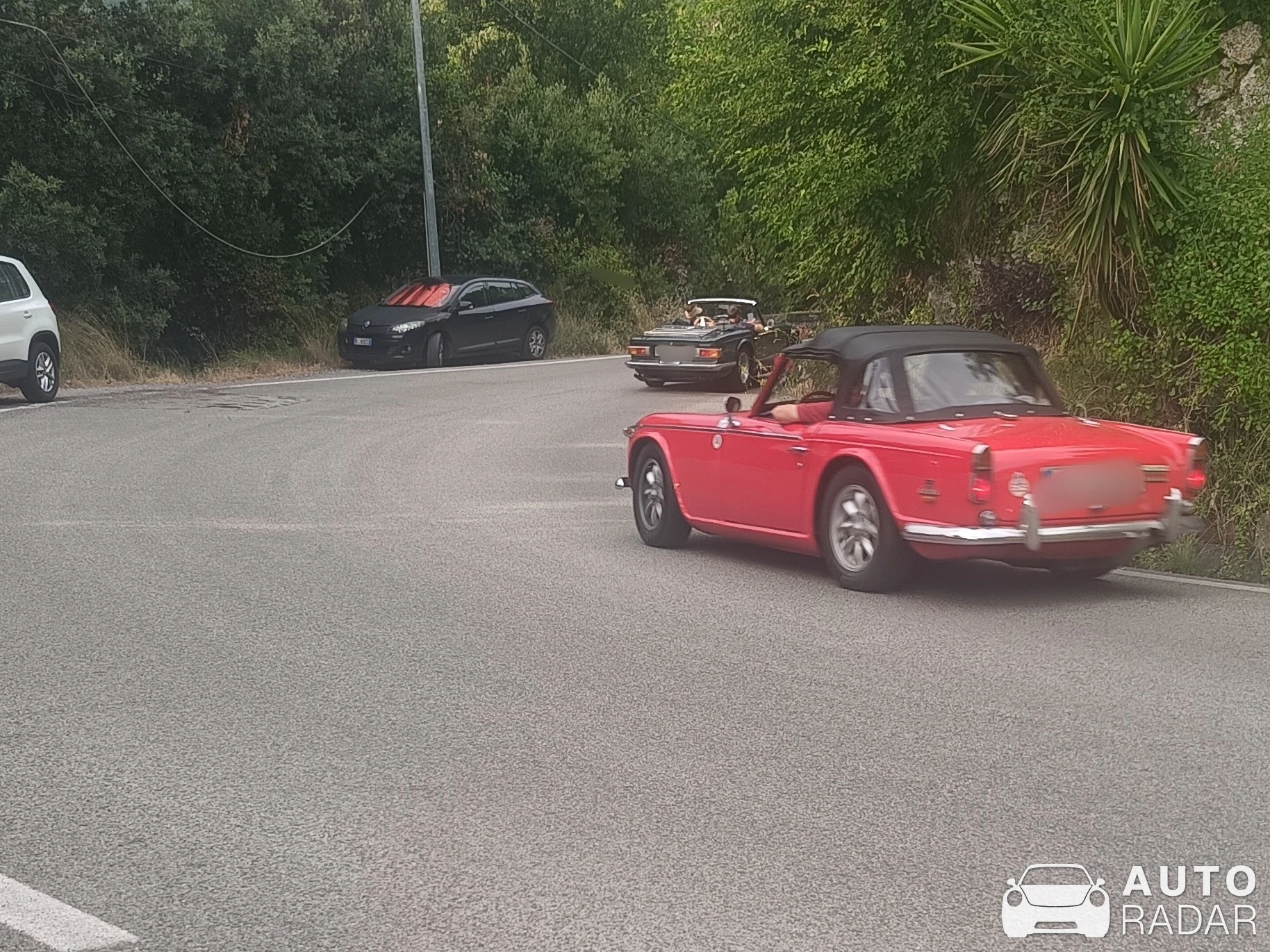 Triumph TR5 spotted in Maratea