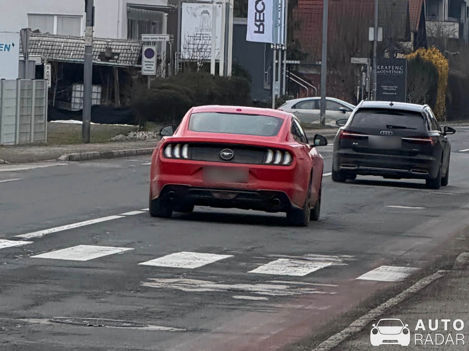 Ford Mustang 2.3 Ecoboost spotted in Ljubljana, Slovenia