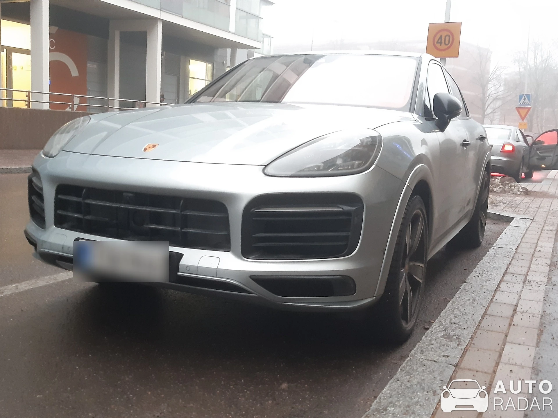 Porsche Cayenne Coupé spotted in Vantaa, Finland