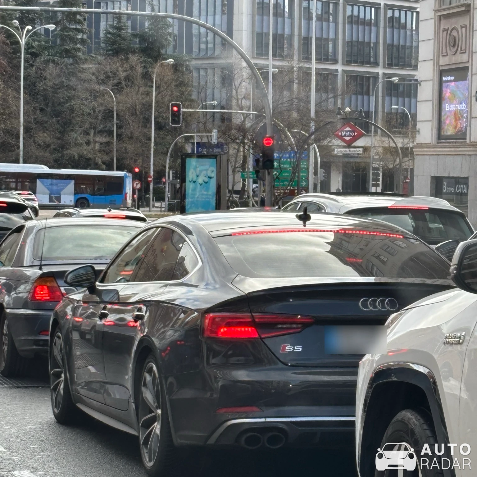 Audi S5 Sportback B9 spotted in Madrid, España