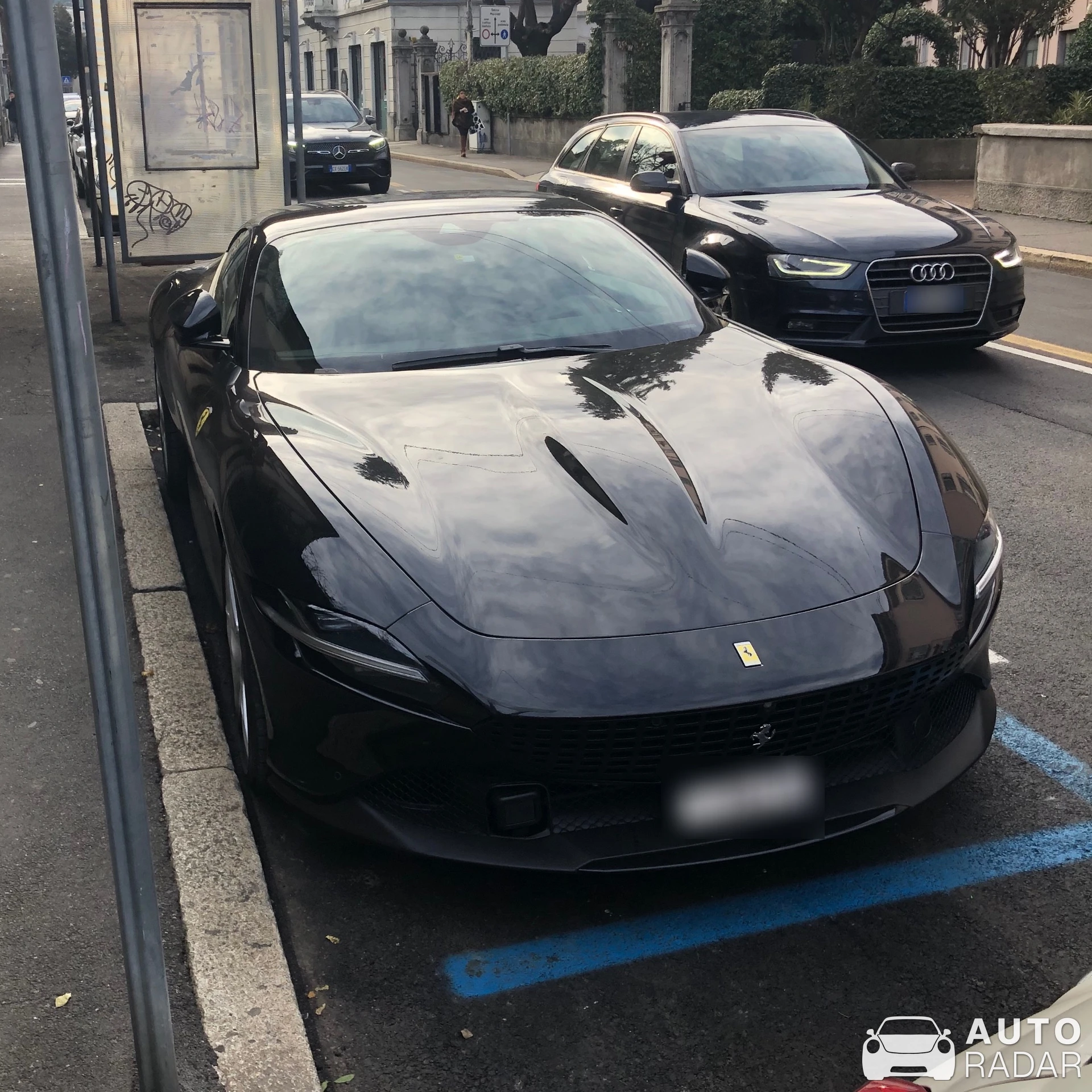 Ferrari Roma spotted in Varese, Italy
