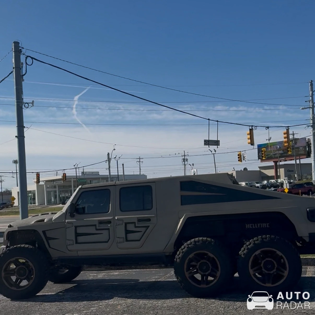 Apocalypse Manufacturing Hellfire 6x6 spotted in Medford