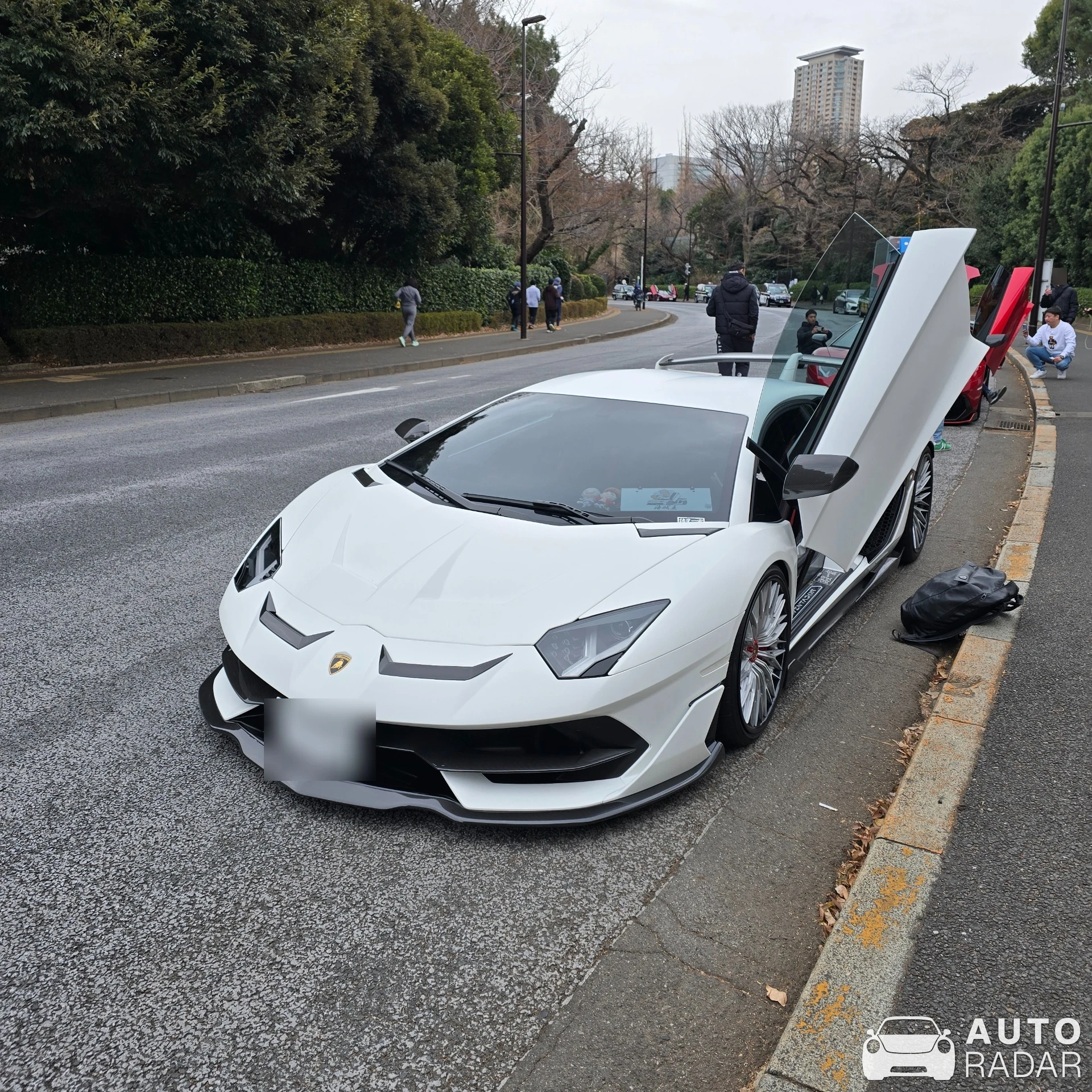 Lamborghini Aventador LP770-4 SVJ spotted in Shinjuku City, 일본