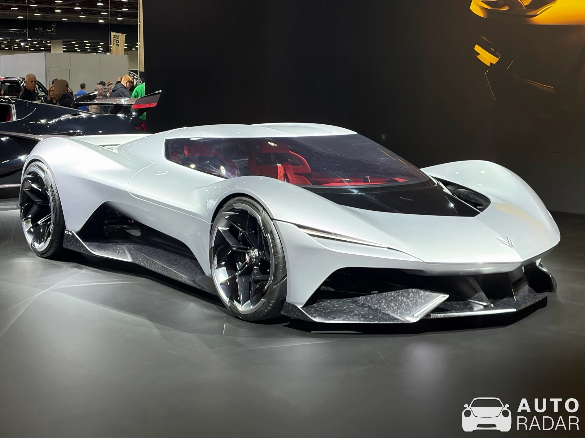 Chevrolet Corvette Giugiaro Concept spotted in Detroit