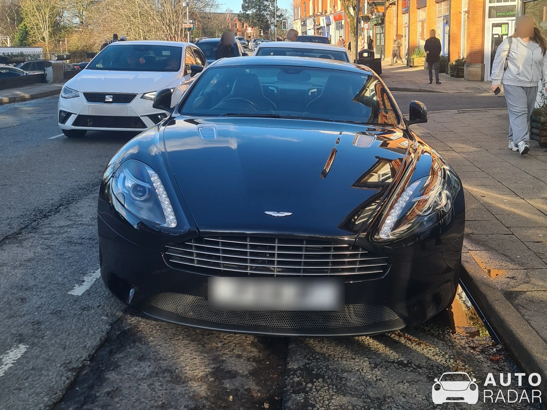 Aston Martin DB9 Volante spotted in Alderley Edge, United Kingdom