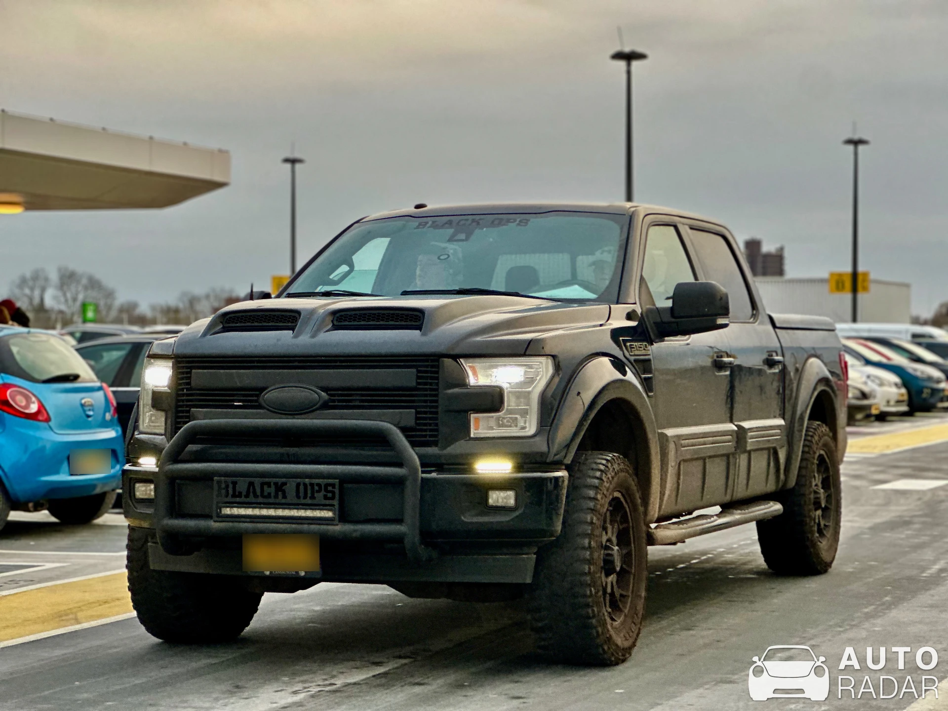 Ford F-150 Black Ops spotted in Leidschendam, Netherlands