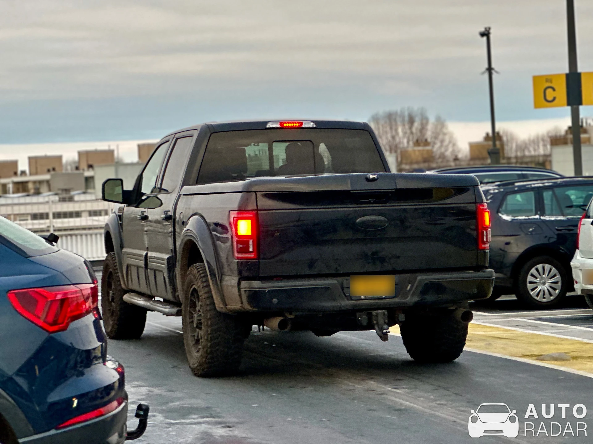Ford F-150 Black Ops spotted in Leidschendam