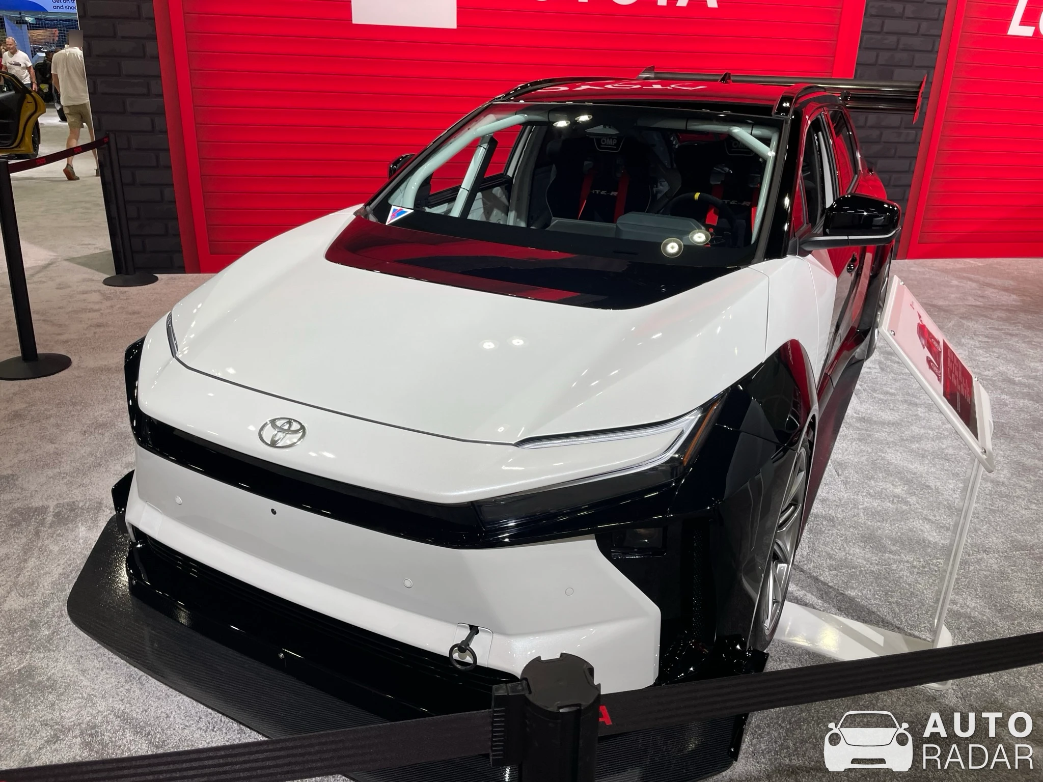 Toyota bZ4X spotted in Los Angeles
