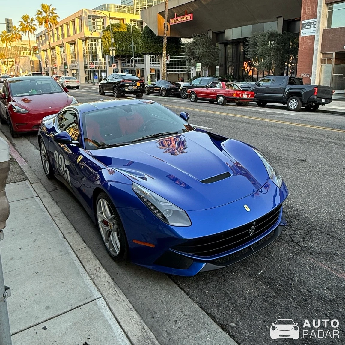 Ferrari F12Berlinetta 70th Anniversary  spotted in Beverly Hills