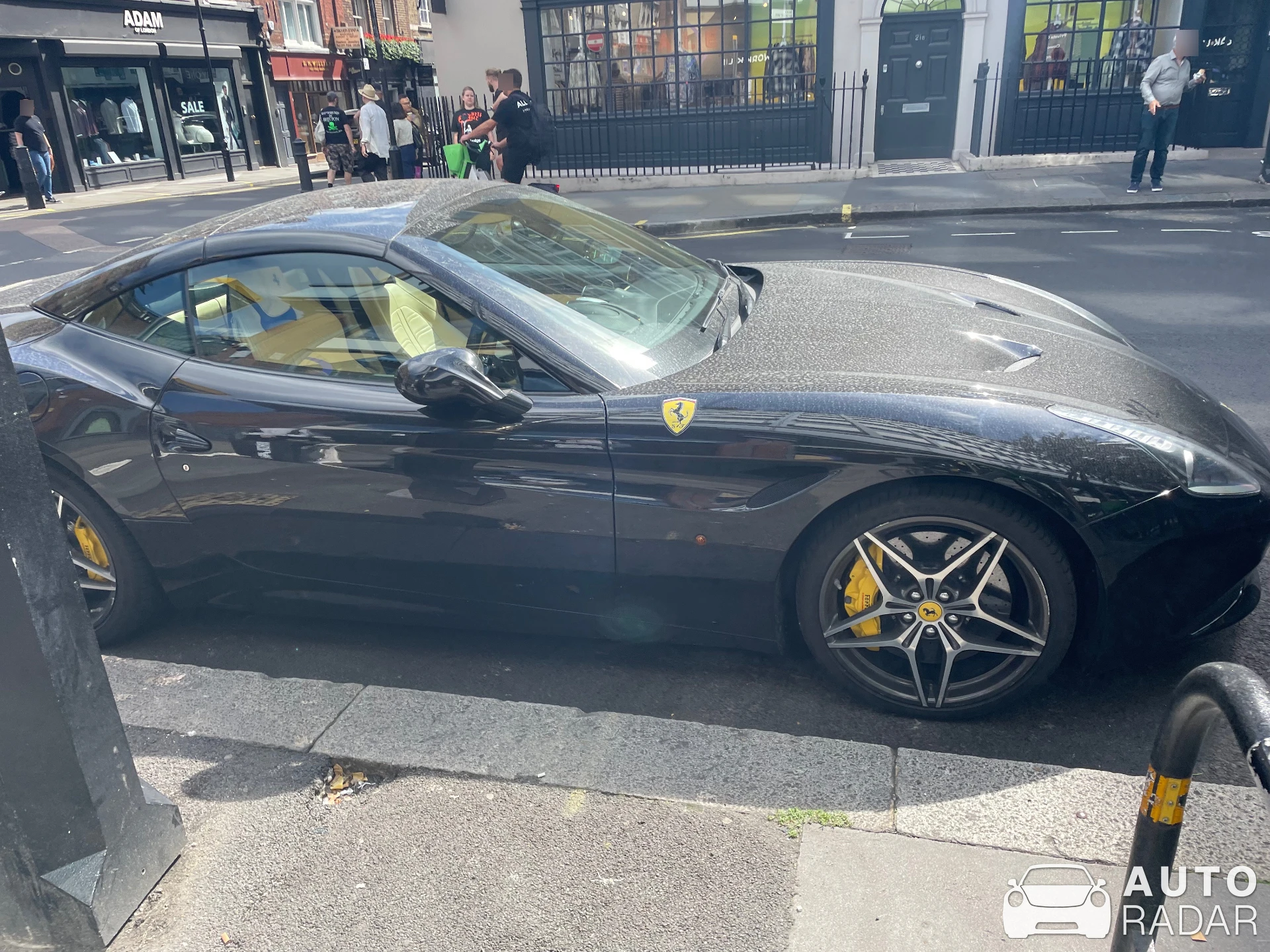 Ferrari California spotted in Greater London, United Kingdom