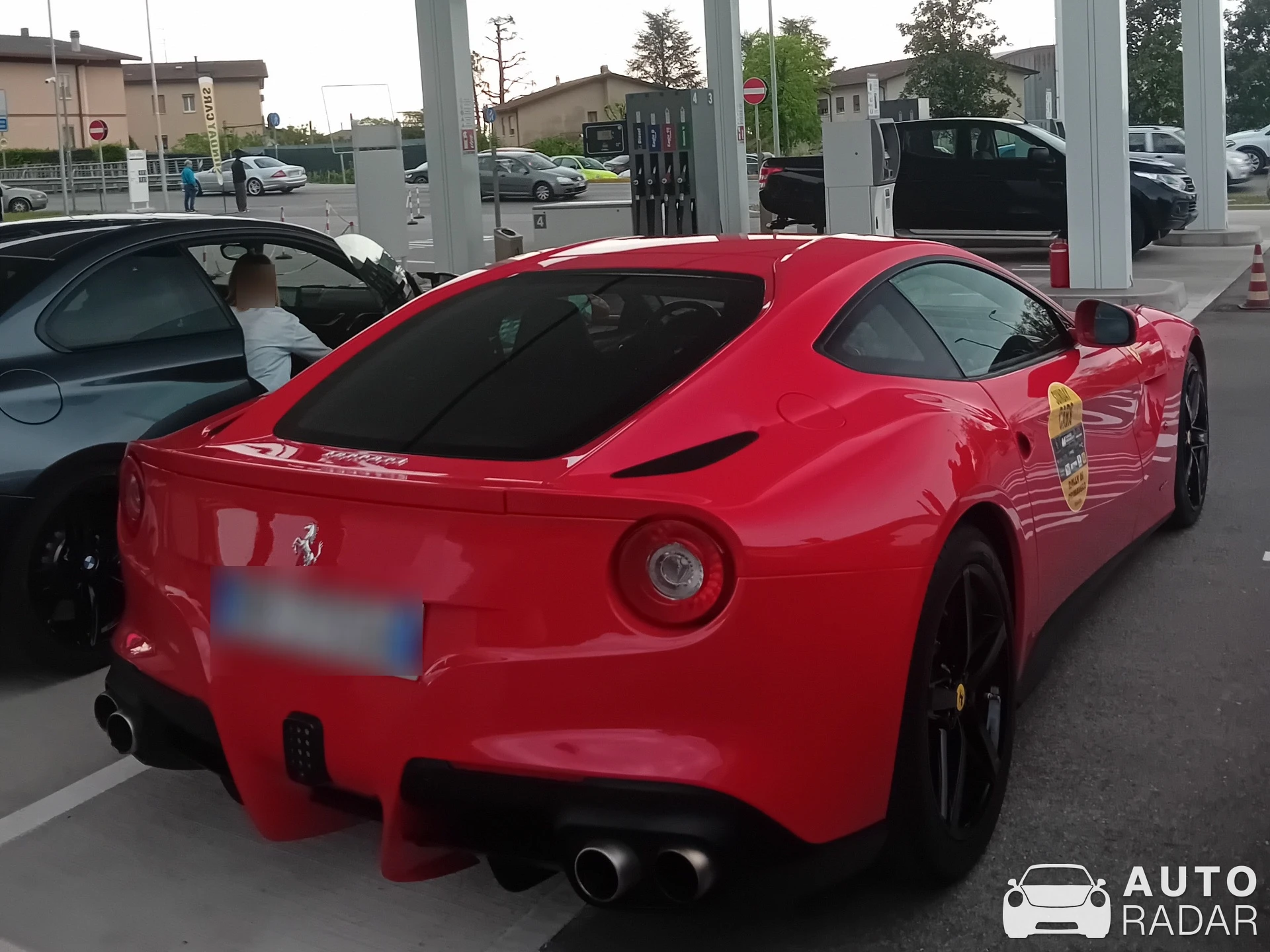Ferrari F12berlinetta spotted in Conegliano