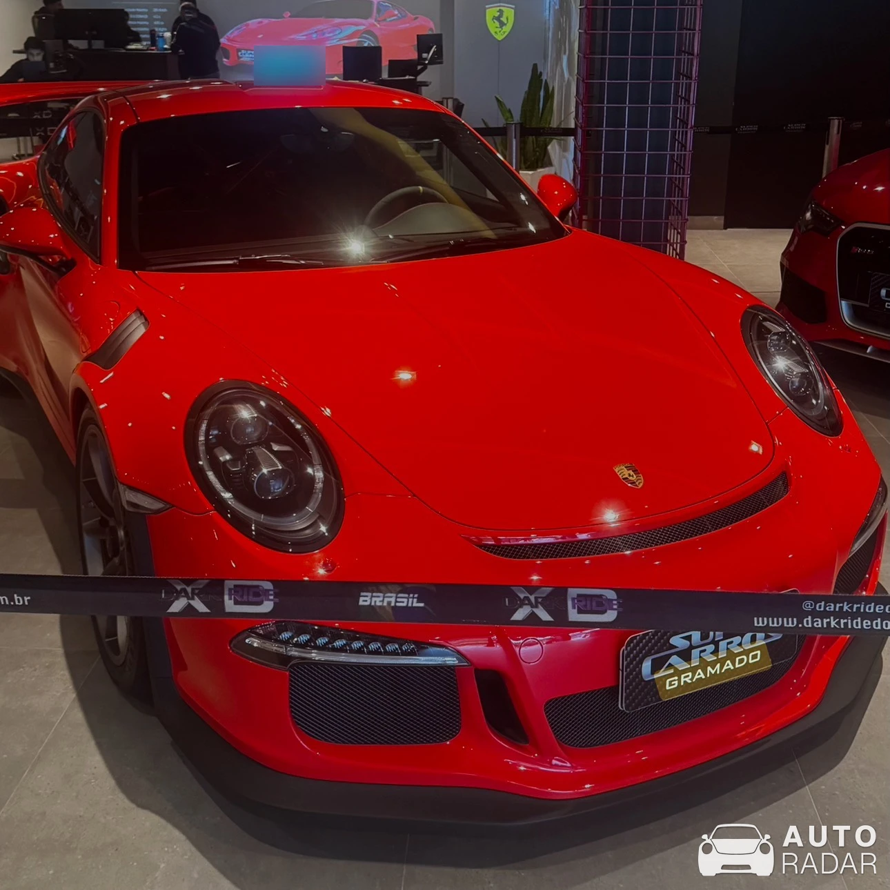 Porsche 991 GT3 RS MkI spotted in Estrada Gramado, Brazil