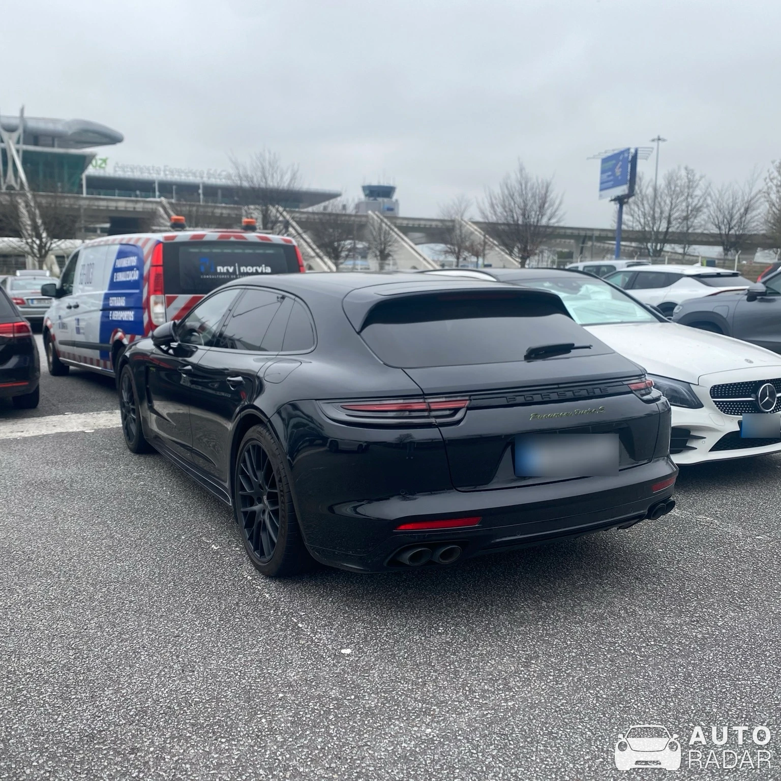 Porsche 971 Panamera Turbo S E-Hybrid Sport Turismo spotted in Moreira