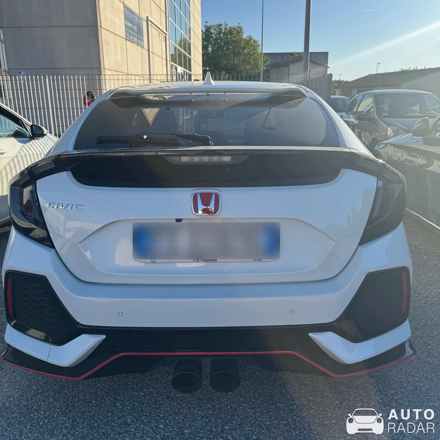 Honda Civic FK Hatchback 1.5 VTEC Turbo Sport spotted in Bastia Umbra