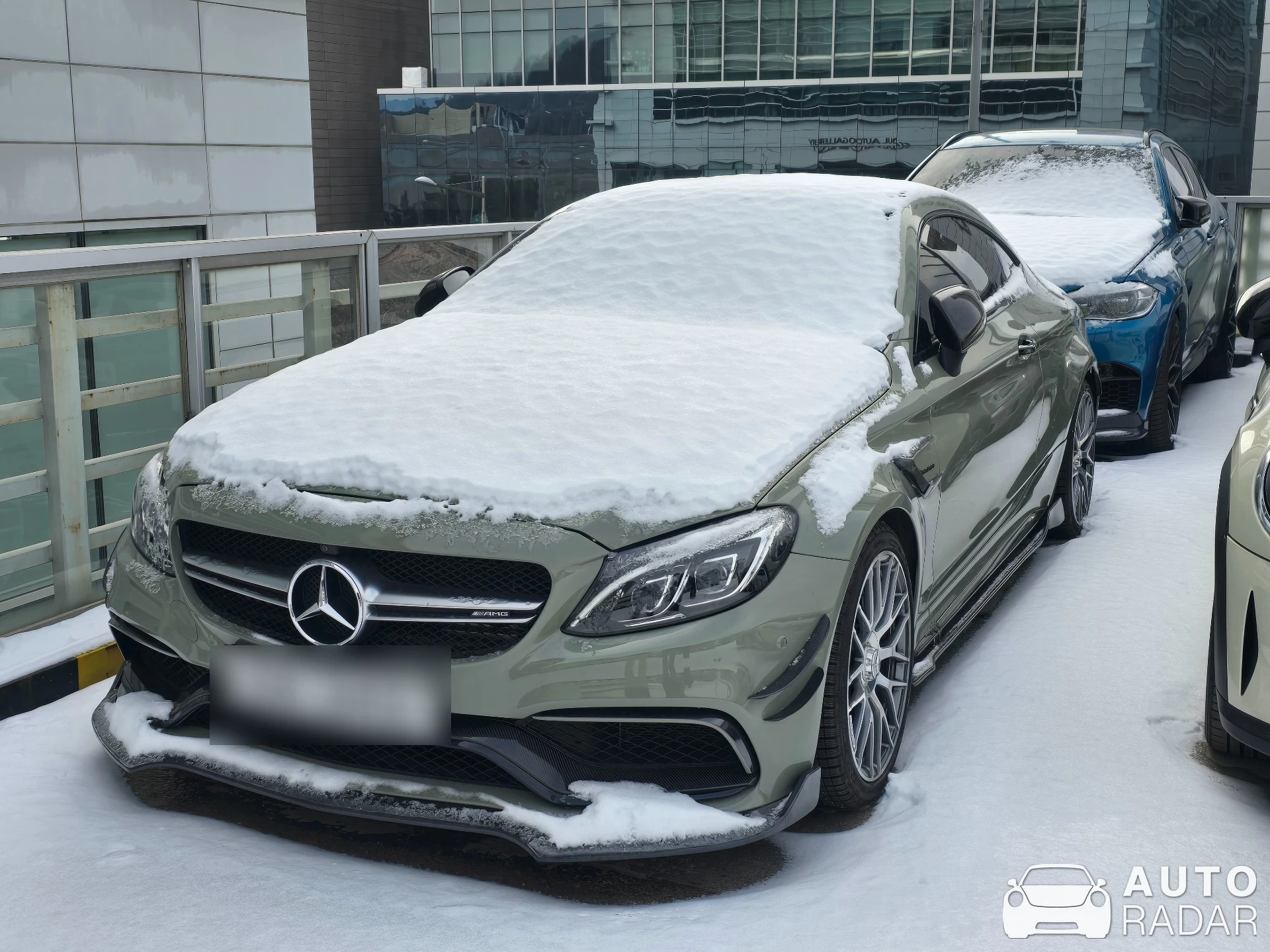Mercedes-AMG C 63 S W205 spotted in 서초구, 대한민국
