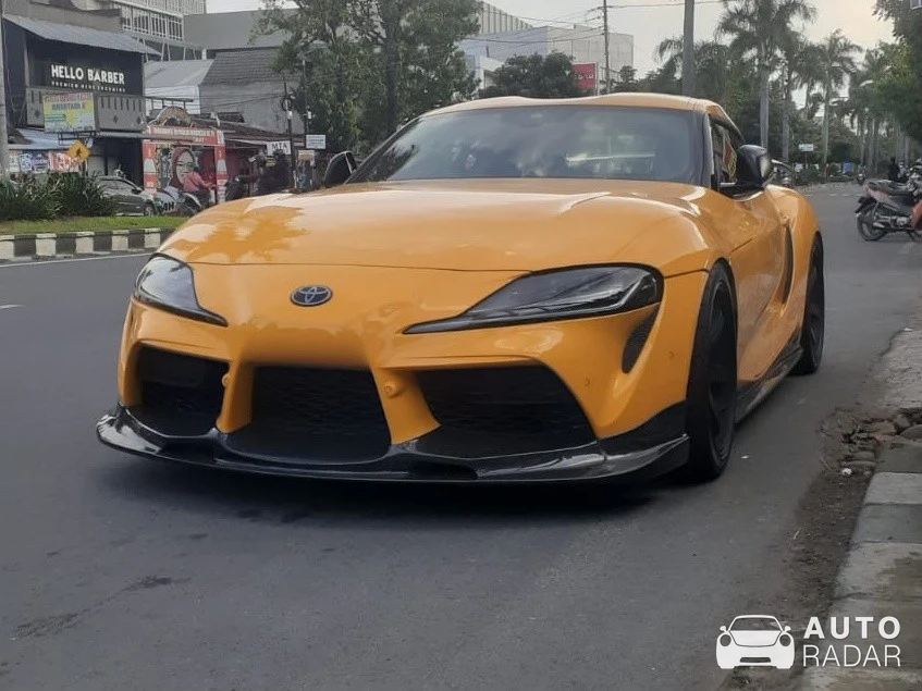 Toyota GR Supra A90 Varis spotted