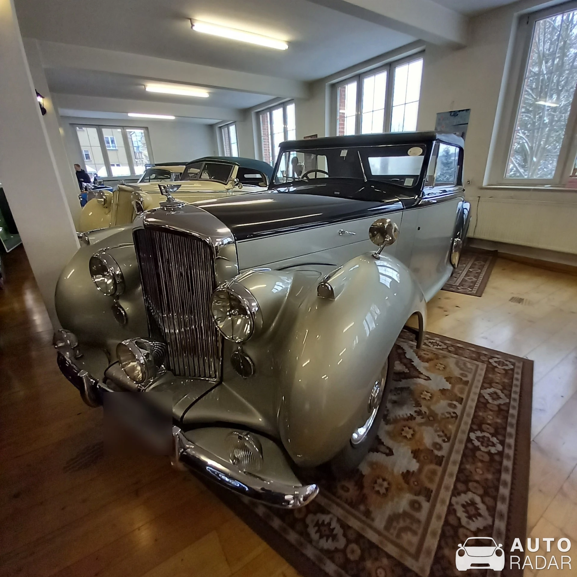 Bentley MkVI Sedanca Coupe spotted in Zwönitz