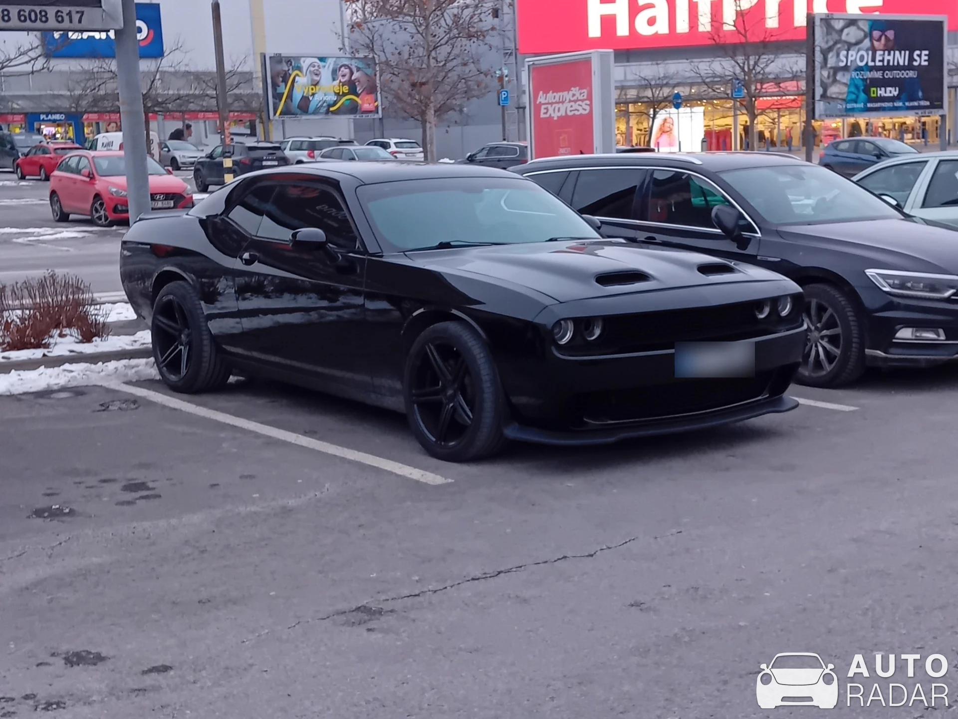 Dodge Challenger spotted in Ostrava, Czech Republic